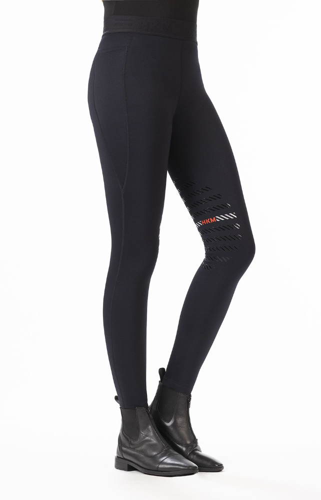 Riding leggings-Sports-silicone knee patch