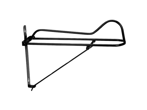 Folding wall mount saddle rack - for western saddles