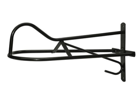 Wall mount saddle rack - for western saddles