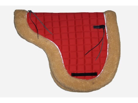 Australian saddlepad with wool lining