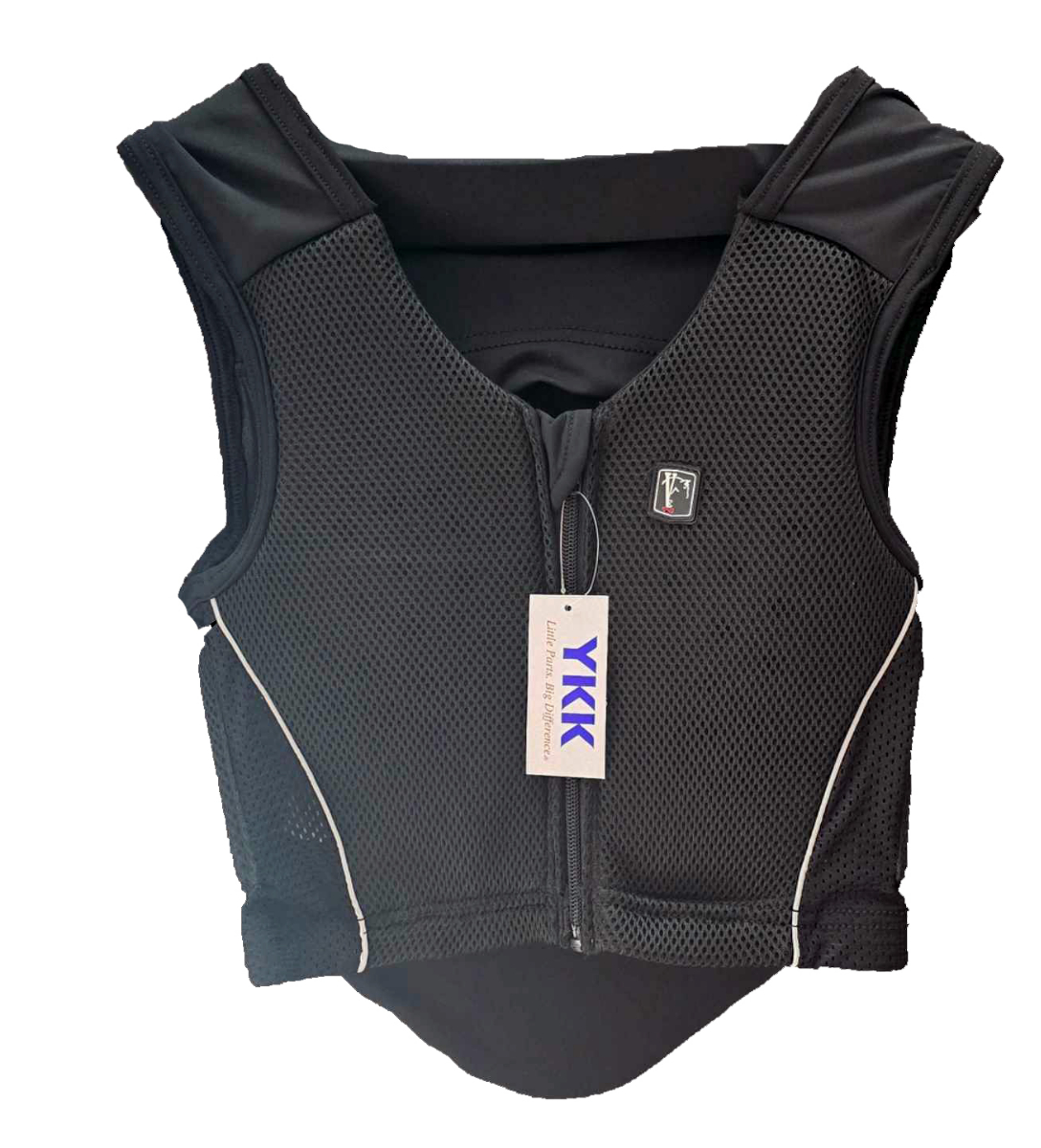 SWING P06 Flexible Back Protector, Children Black Junior S