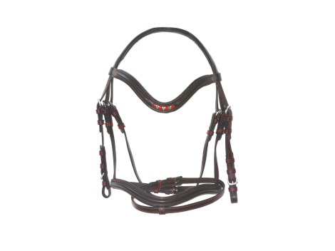 English leather bridle DSK