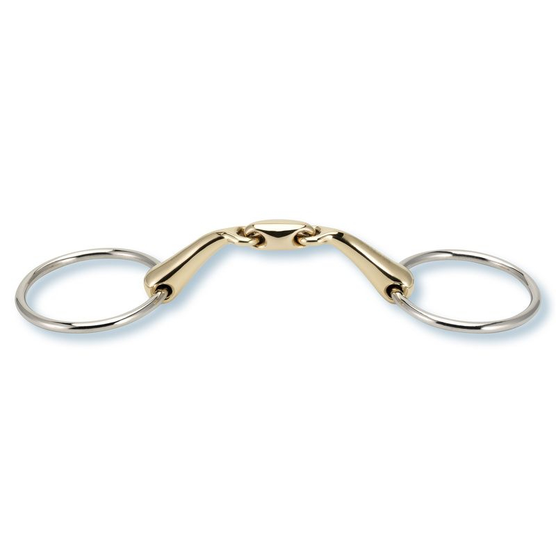 Στομίδα Anatomic Loose Ring Snaffle double broken