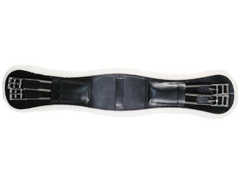 Santa Cruz dressage leather girth with genuine wool