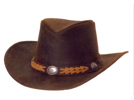 Δερμάτινο Αμερικάνικο west καπέλο - Kakadu