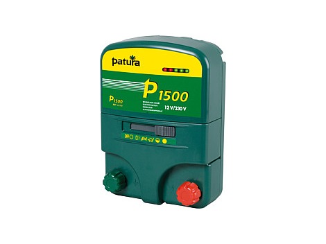 Patura multi-function energisers for 230 volt + 12 volt  P1500