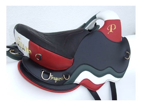 Podium Saddle - Traguardo Flag - Available on order!