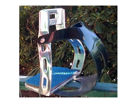 Podium XT aluminium stirrups with cage