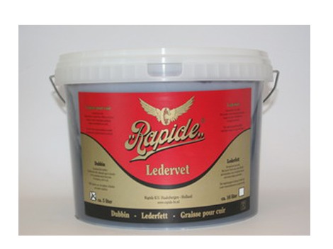 Rapide Leathercream / Leathergrease - black 5lt