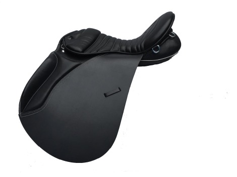 Trekking leather saddle