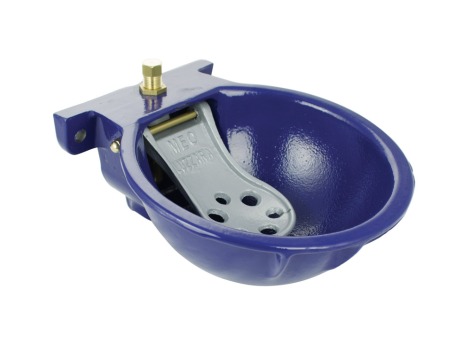 Water bowl made of high quality cast iron with automatic pressure system