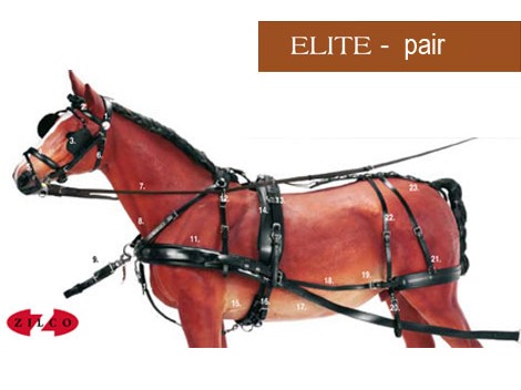 ELITE HARNESS PAIR ZIL-0039