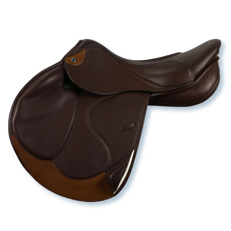 Selle De Dressage Santa Cruz Angela Cuir Noir - Taille 18 Pouces, Très Bon état