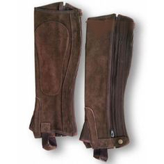 Suede mini-chaps